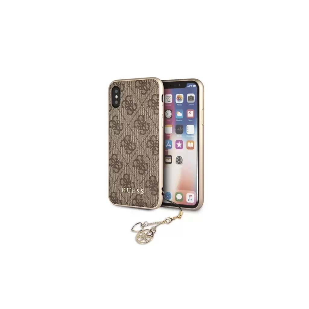 Guess tok Barna GUHCPXGF4GBR Apple iPhone X / XS készülékhez