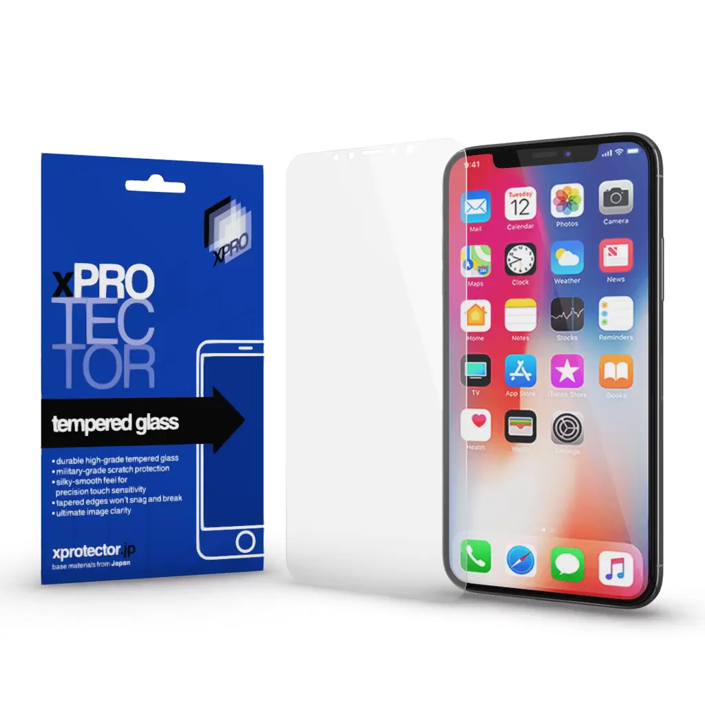 XPRO™ Tempered Glass 0.33mm kijelzővédő üveg / üvegfólia Apple iPhone X / XS / 11 Pro készülékhez XPRO™ Tempered Glass 0.33mm kijelzővédő üveg / üvegfólia Apple iPhone X / XS / 11 Pro készülékhez