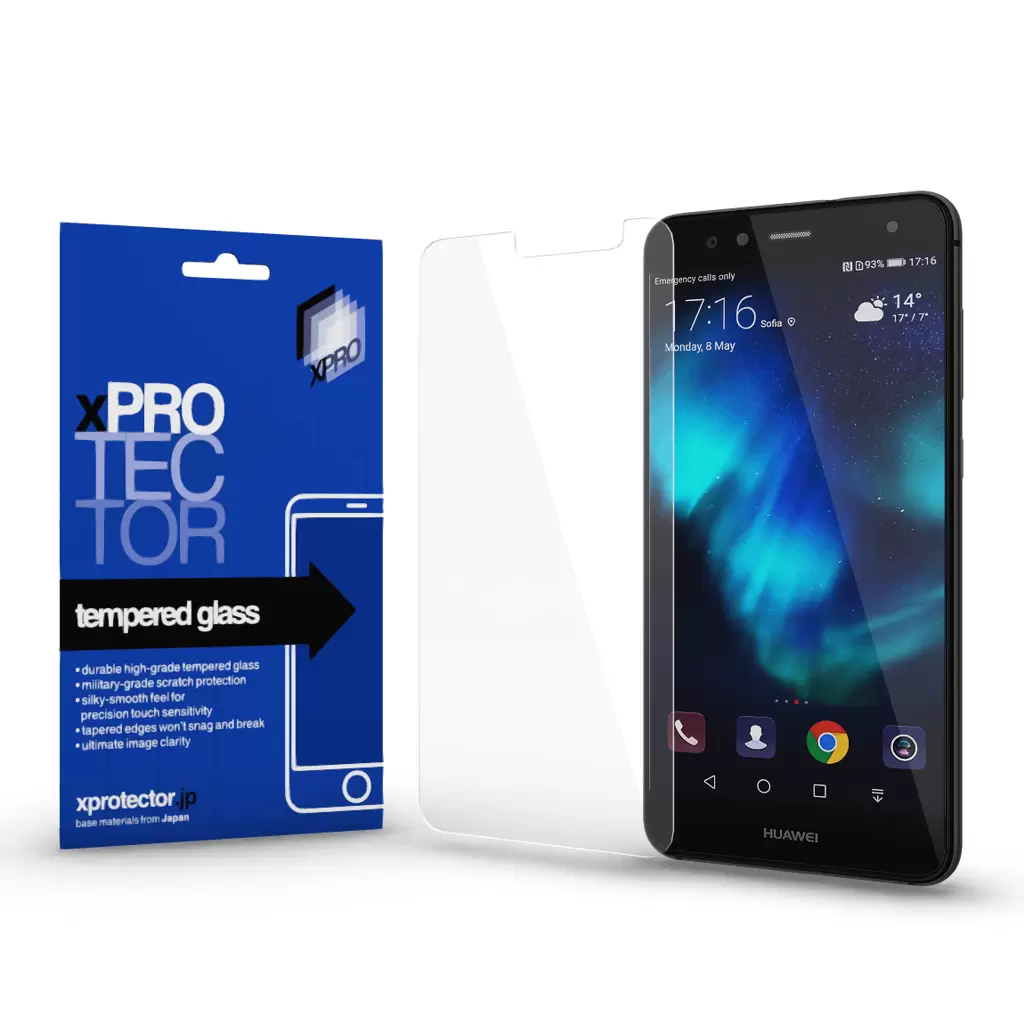XPRO™ Tempered Glass 0.33mm kijelzővédő üveg / üvegfólia Huawei P10 Lite készülékhez XPRO™ Tempered Glass 0.33mm kijelzővédő üveg / üvegfólia Huawei P10 Lite készülékhez