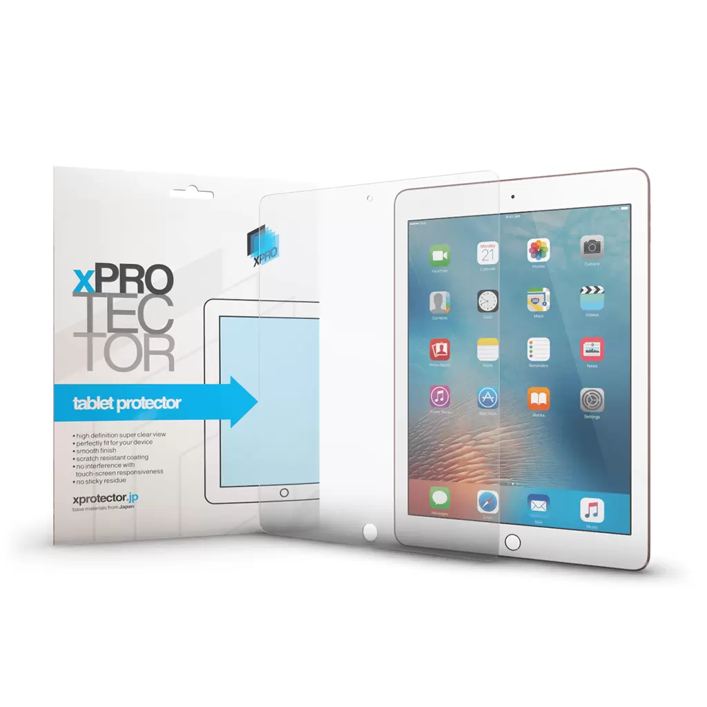 XPRO™ Ultra Clear kijelzővédő fólia Apple Ipad Pro 12,9″ 2018 / 2020 / 2021 / 2022 készülékhez XPRO™ Ultra Clear kijelzővédő fólia Apple Ipad Pro 12,9″ 2018 / 2020 / 2021 / 2022 készülékhez