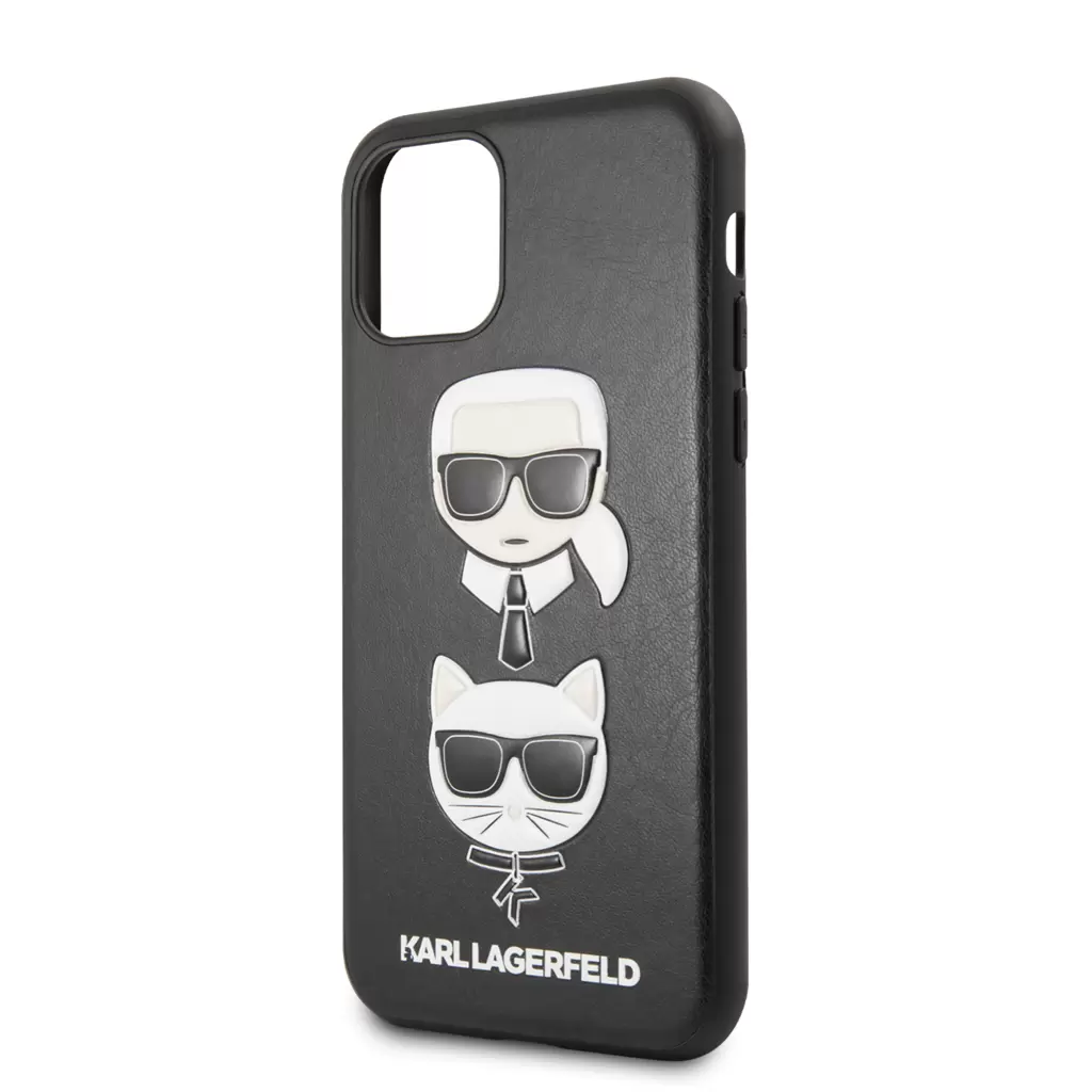 Karl Lagerfeld tok fekete KLHCN58KICKC Apple Iphone 11 Pro készülékhez