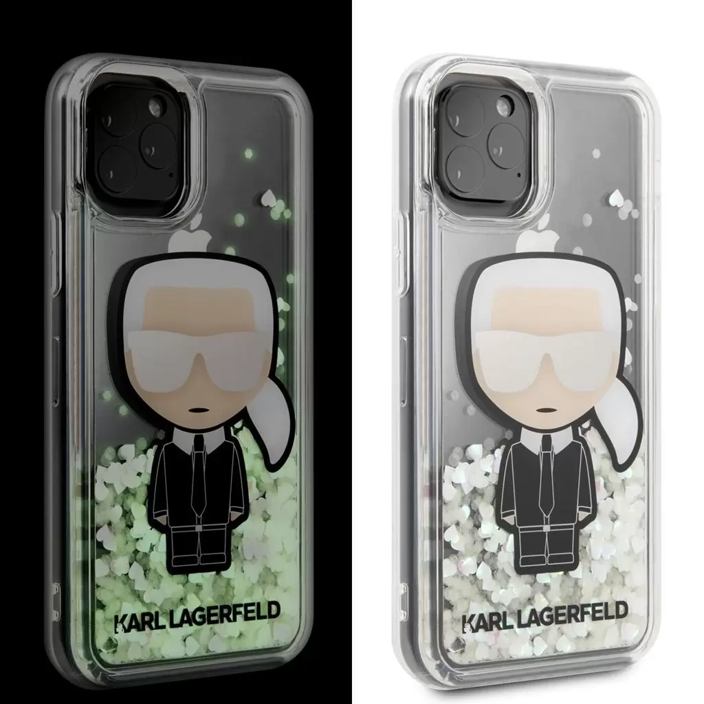 Karl Lagerfeld tok átlátszó KLHCN58LGIRKL Apple Iphone 11 Pro készülékhez
