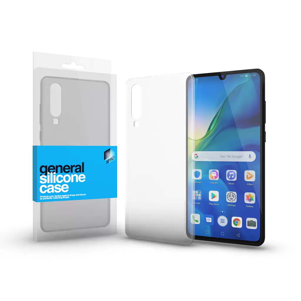 XPRO™ Szilikon tok átlátszó ultravékony Huawei P30 készülékhez