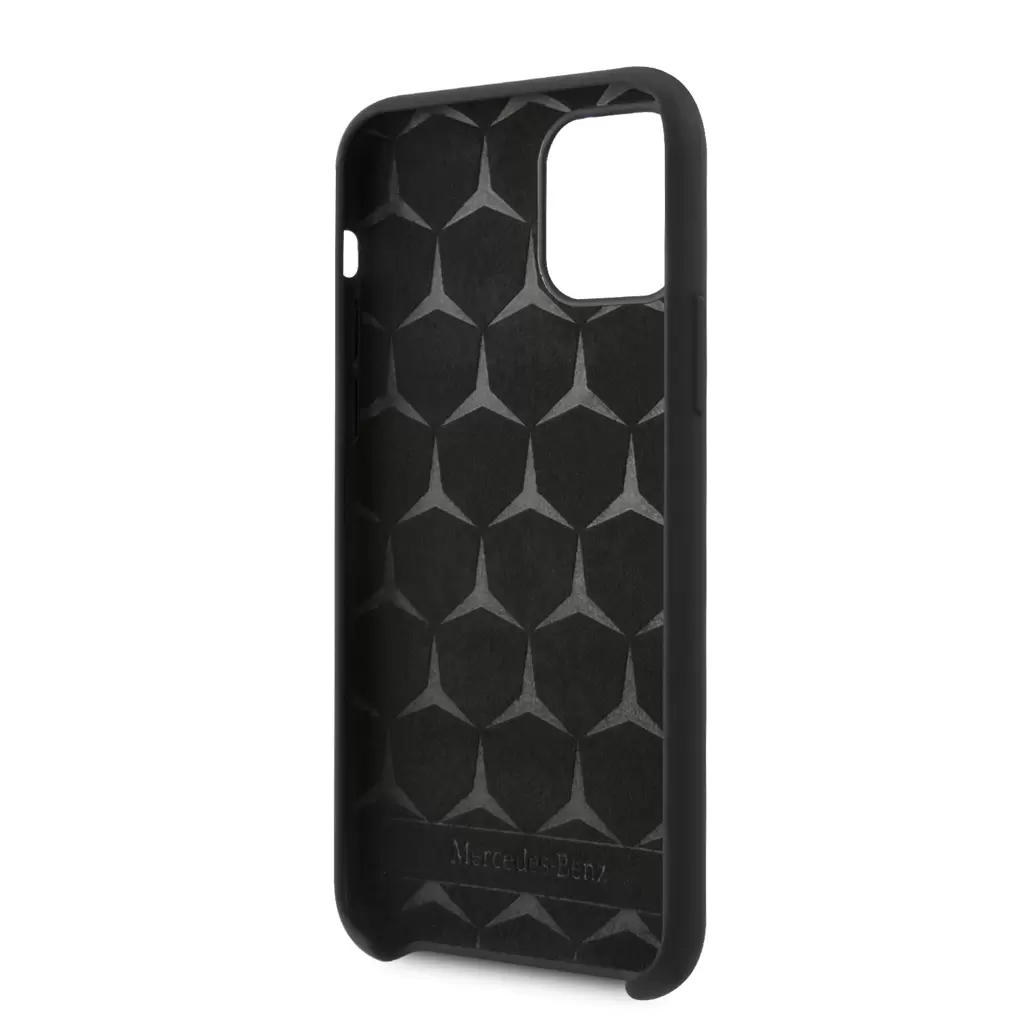 Mercedes tok Fekete MEHCN58SILBK Apple Iphone 11 Pro készülékhez