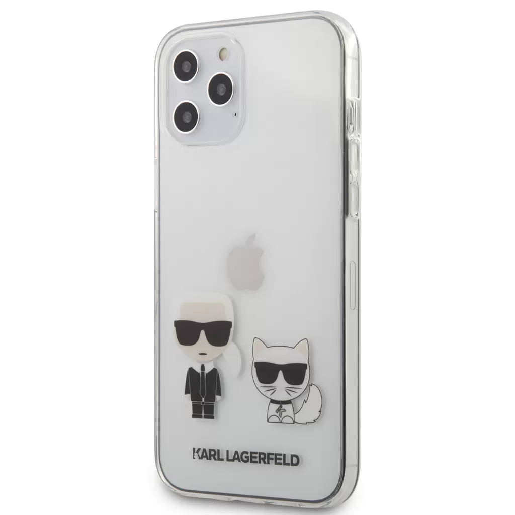 Karl Lagerfeld tok átlátszó KLHCP12LCKTR Apple Iphone 12 Pro Max készülékhez
