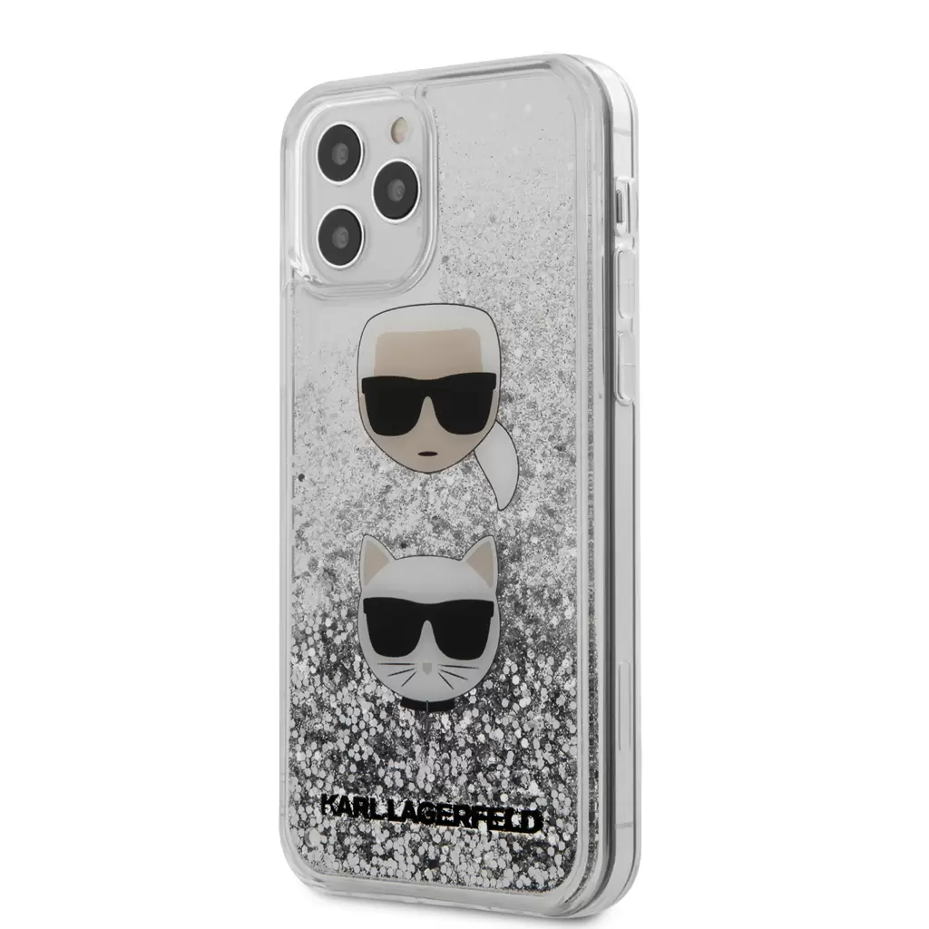 Karl Lagerfeld tok ezüst KLHCP12LKCGLSL Apple Iphone 12 Pro Max készülékhez