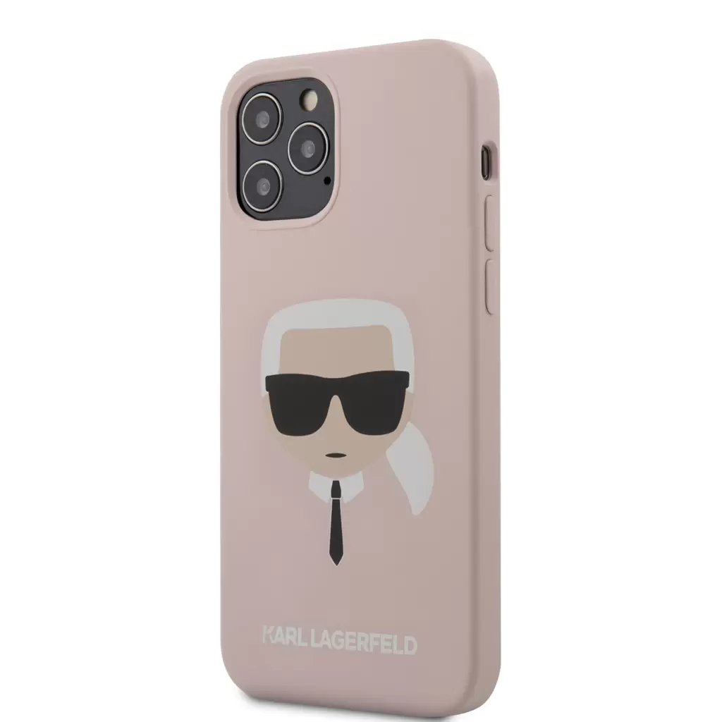 Karl Lagerfeld tok rózsaszín KLHCP12MSLKHLP Apple Iphone 12 / 12 Pro készülékhez