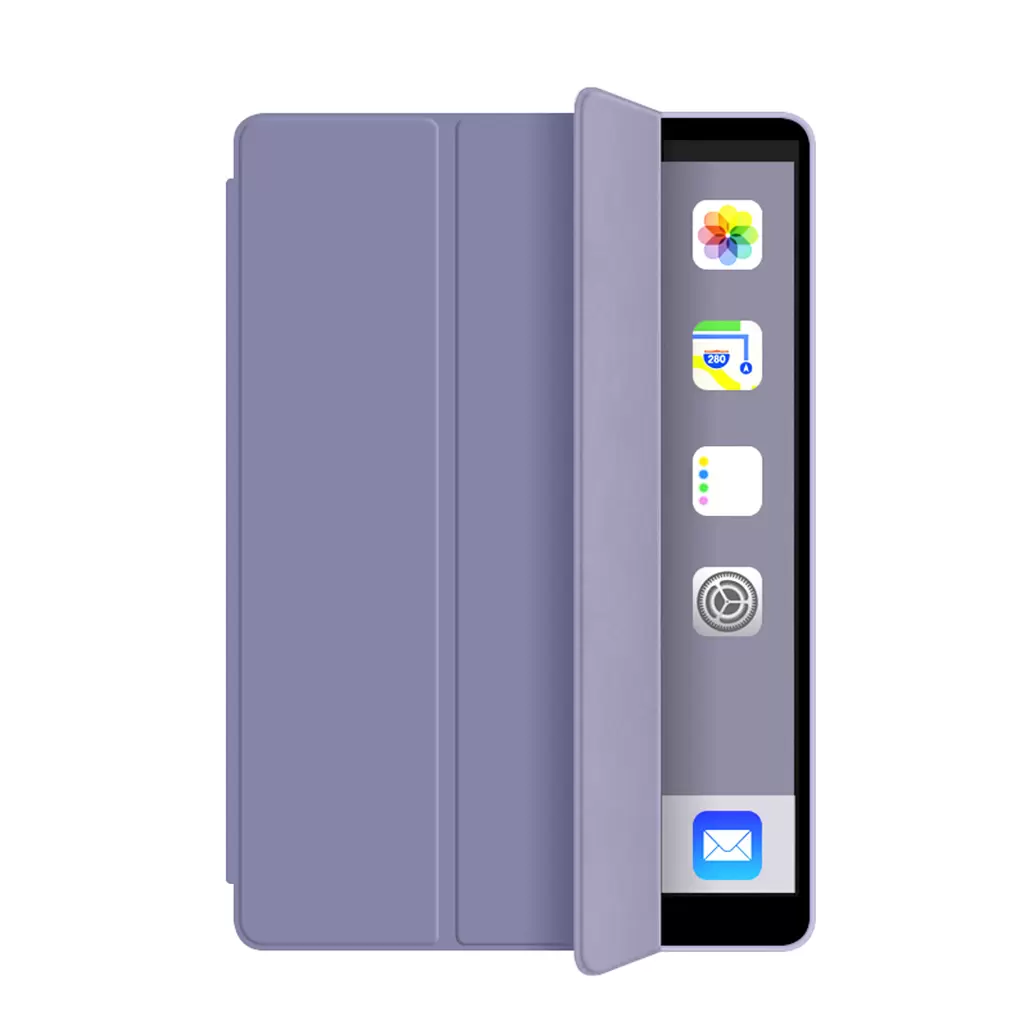 XPRO™ Smart Book tok szilikon hátlappal lila Apple Ipad 9,7″ 2017- készülékhez