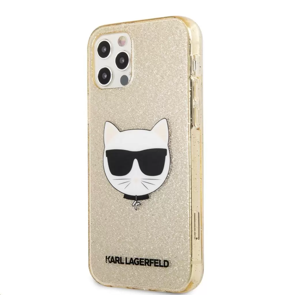 Karl Lagerfeld tok arany KLHCP12MCHTUGLGO Apple Iphone 12 / 12 Pro készülékhez