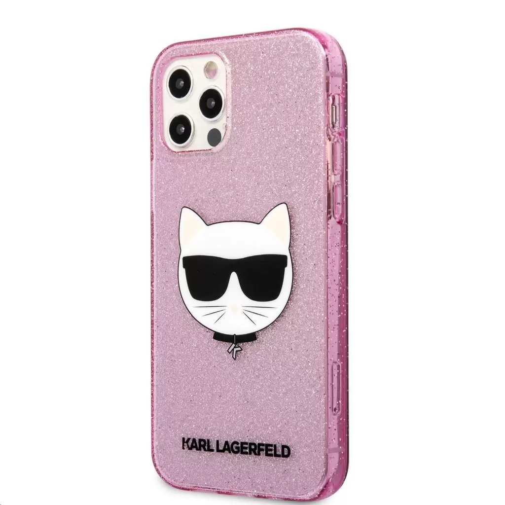 Karl Lagerfeld tok pink KLHCP12MCHTUGLP Apple Iphone 12 / 12 Pro készülékhez