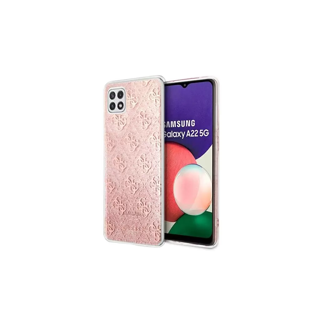 Guess tok pink GUHCSA22PCU4GLPI Samsung Galaxy A22 5G készülékhez