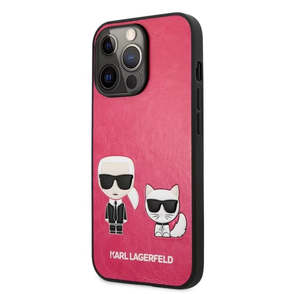 Karl Lagerfeld tok pink KLHCP13LPCUSKCP Apple Iphone 13 Pro készülékhez