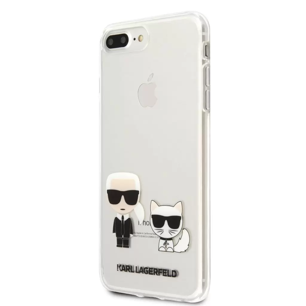 Karl Lagerfeld tok átlátszó KLHCI8LCKTR Apple iPhone 7Plus / 8Plus készülékhez