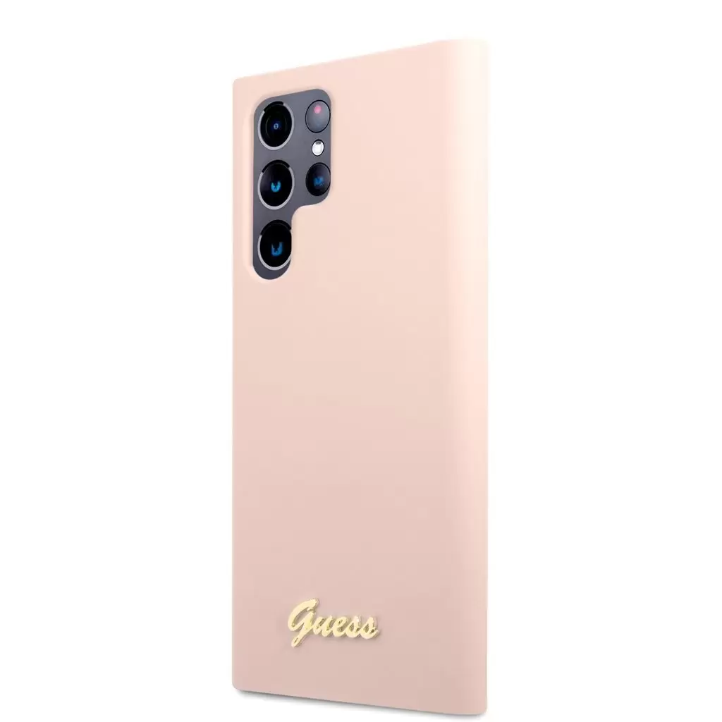 Guess tok pink GUHCS22LLSLMGPP Samsung Galaxy S22 Ultra készülékhez