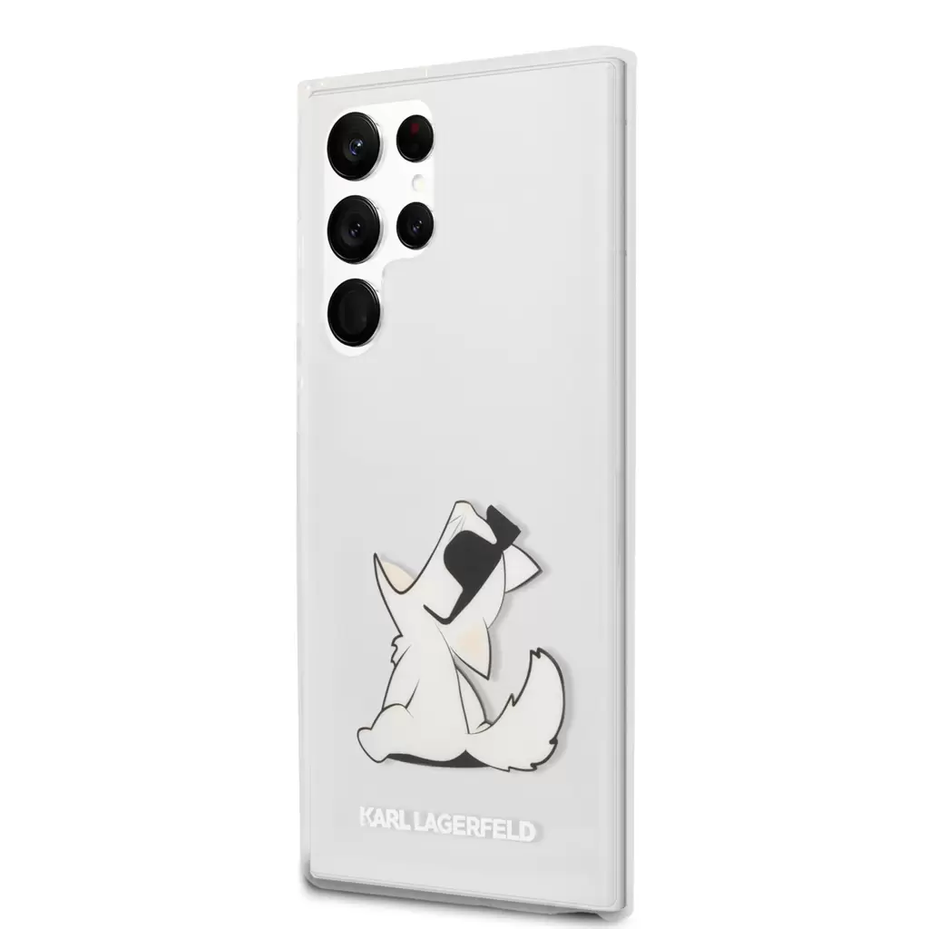 Karl Lagerfeld tok átlátszó KLHCS22LCFNRC Samsung Galaxy S22 Ultra készülékhez