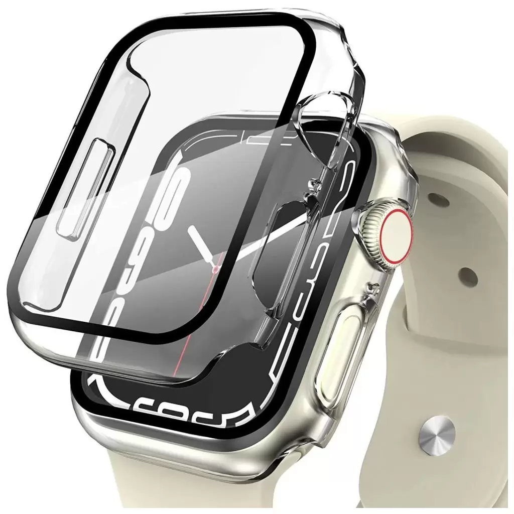 Tech-Protect tok DEFENSE 360 átlátszó Apple Watch 45mm készülékhez Tech-Protect tok DEFENSE 360 átlátszó Apple Watch 45mm készülékhez