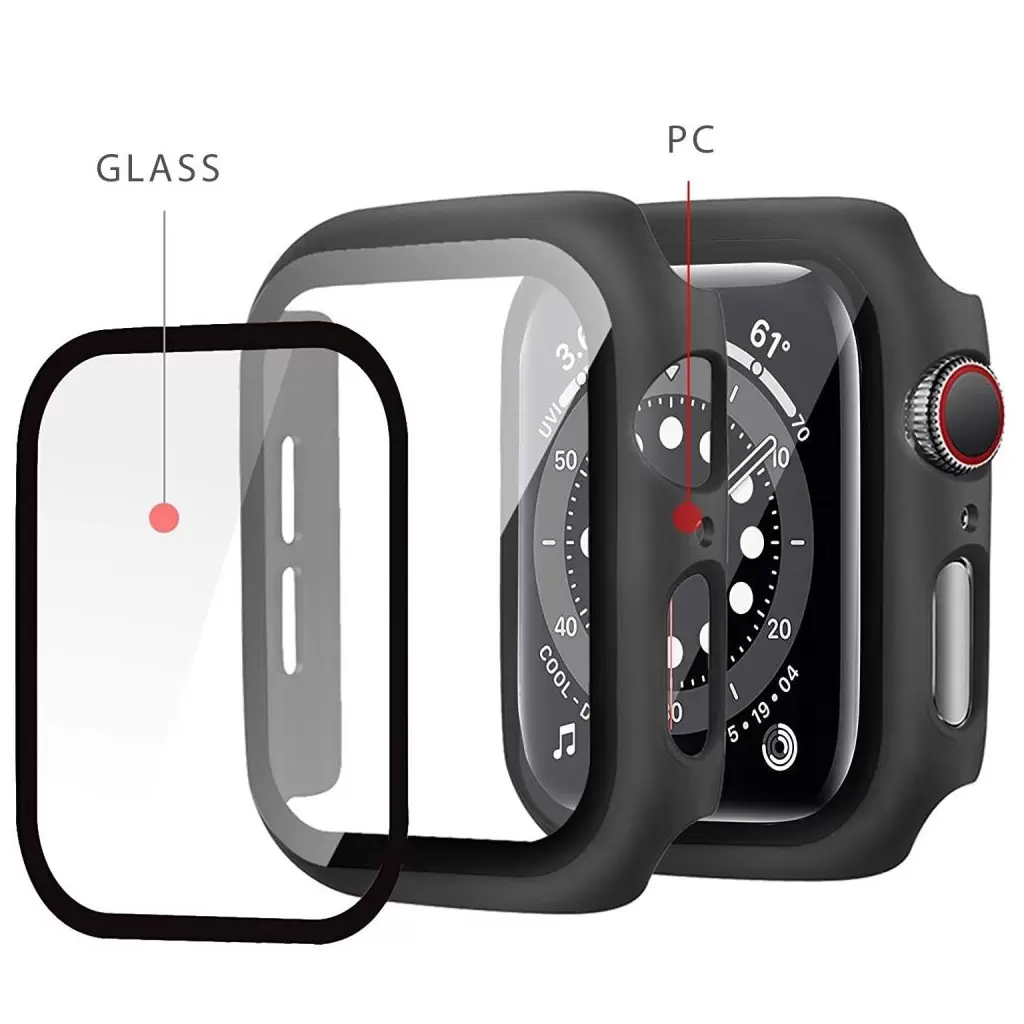 Tech-Protect tok DEFENSE 360 fekete Apple Watch 44mm készülékhez