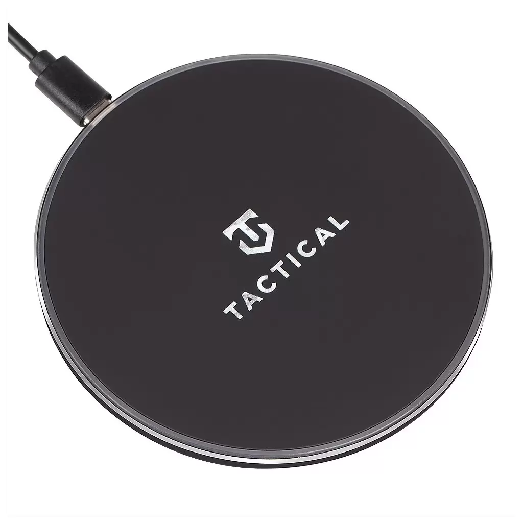 Tactical Fekete Qi vezeték nélküli töltő 15W 1185960 Tactical Fekete Qi vezeték nélküli töltő 15W 1185960