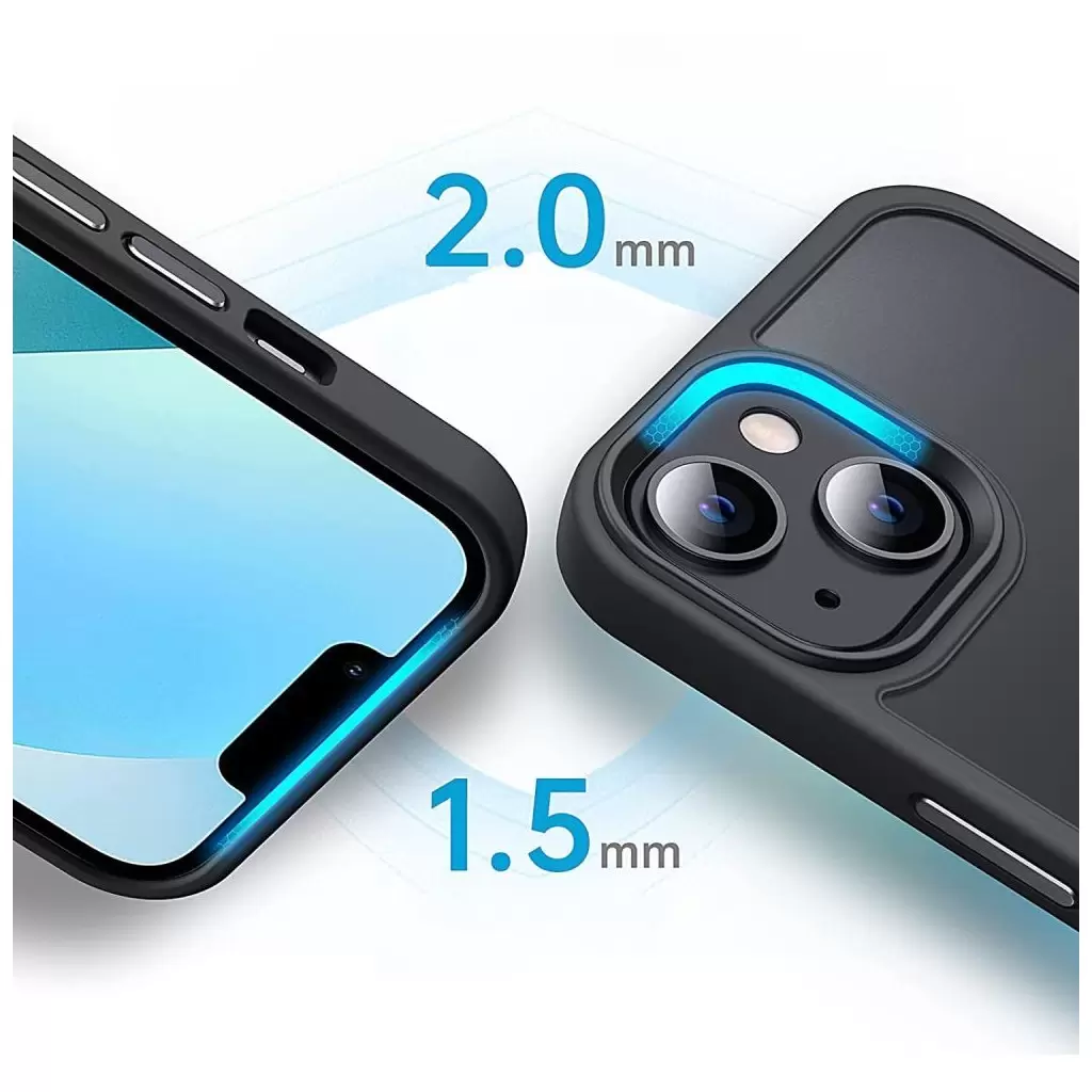 Tech-Protect MAGMAT Magsafe tok matt fekete Apple iPhone 14 Pro készülékhez 925474