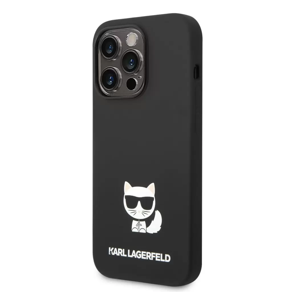 Karl Lagerfeld tok fekete KLHCP14XSLCTBK Apple iPhone 14 Pro Max készülékhez