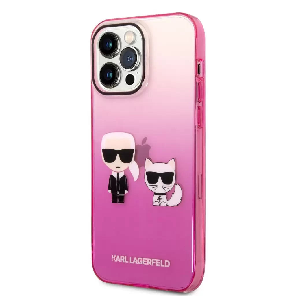 Karl Lagerfeld tok pink KLHCP14XTGKCP Apple iPhone 14 Pro Max készülékhez