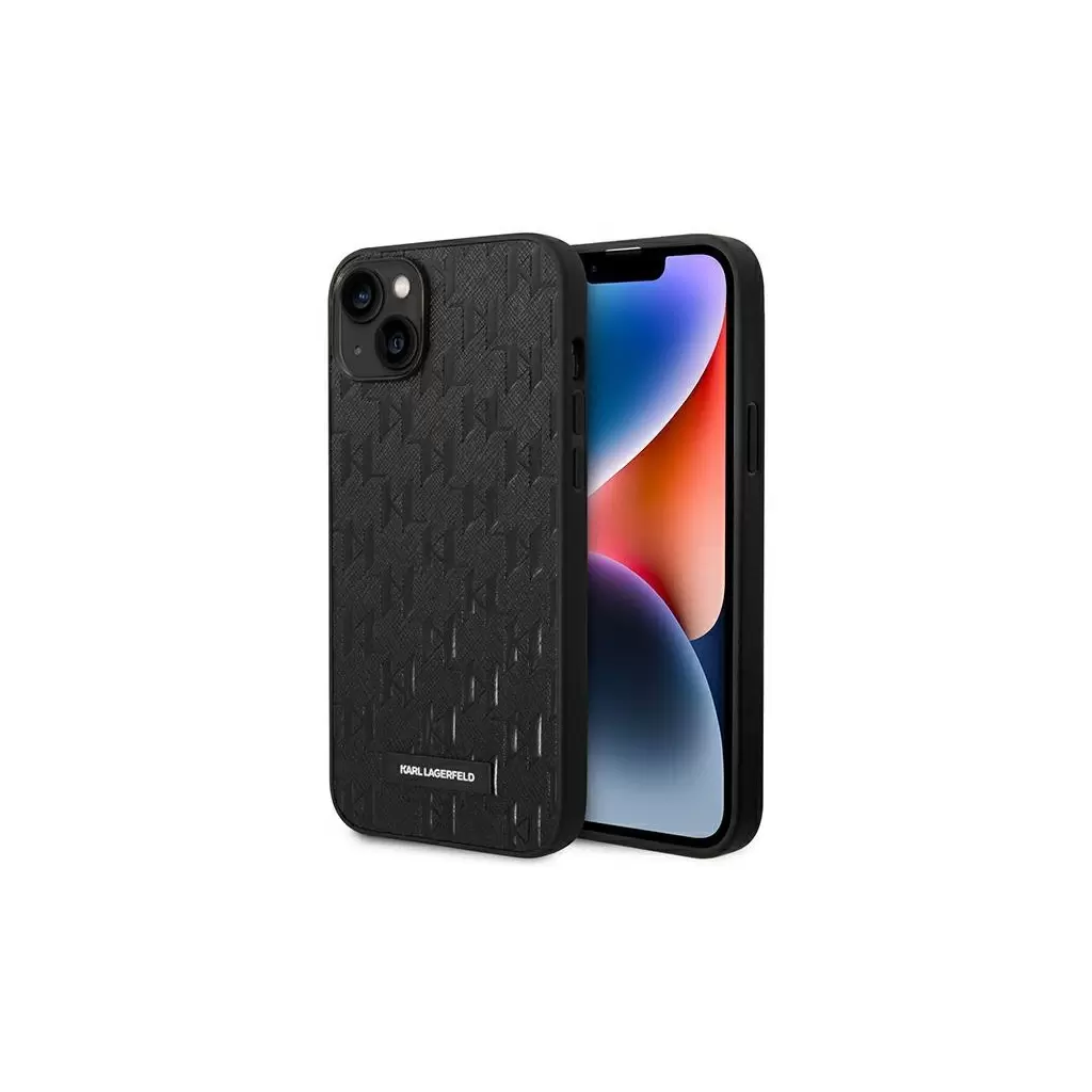 Karl Lagerfeld tok fekete KLHCP14SSAKLHPK Apple iPhone 14 készülékhez