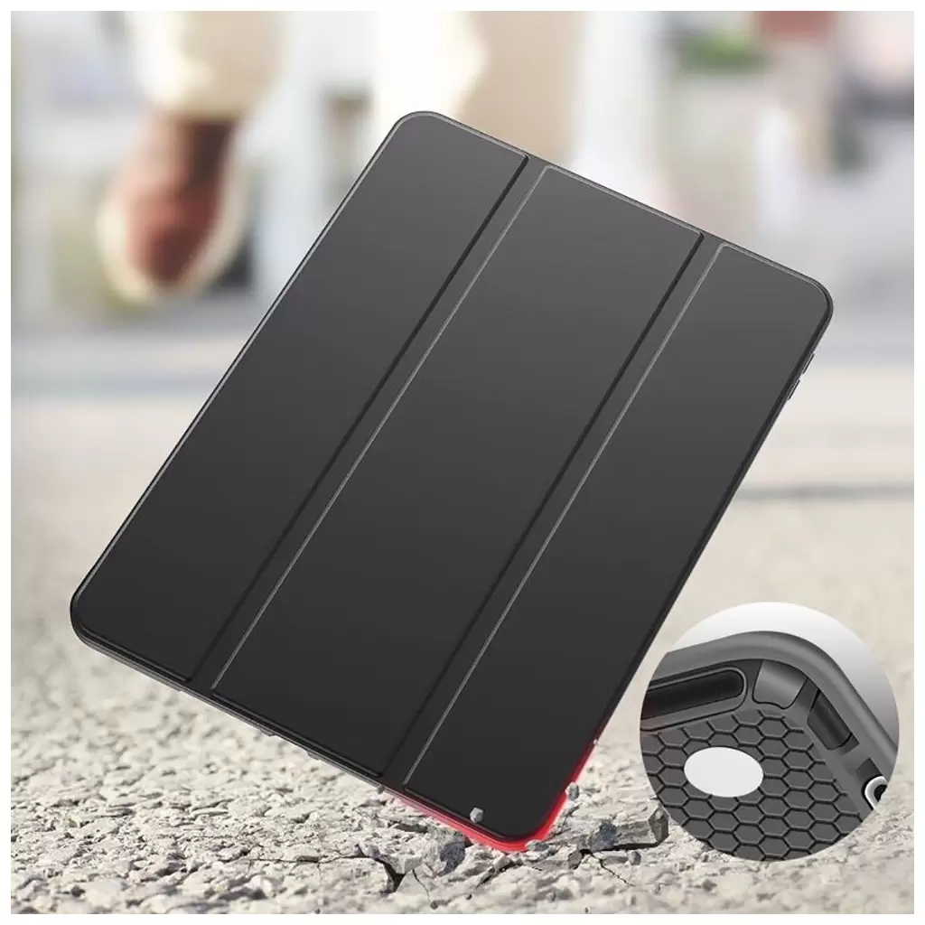 Tech-Protect Smartcase fekete Apple Ipad 10,9″ 2022 (10.gen.) / iPad 11′ 2025 (11.gen.) készülékhez