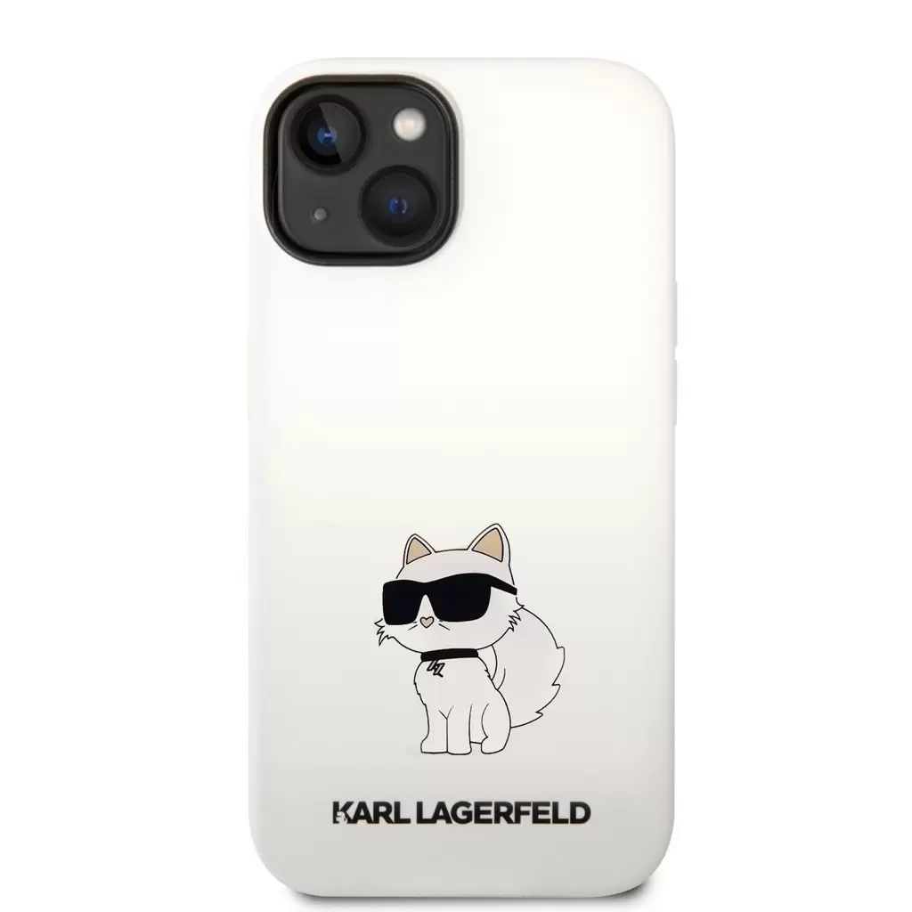 Karl Lagerfeld tok fehér KLHCP14MSNCHBCH Iphone 14 Plus készülékhez