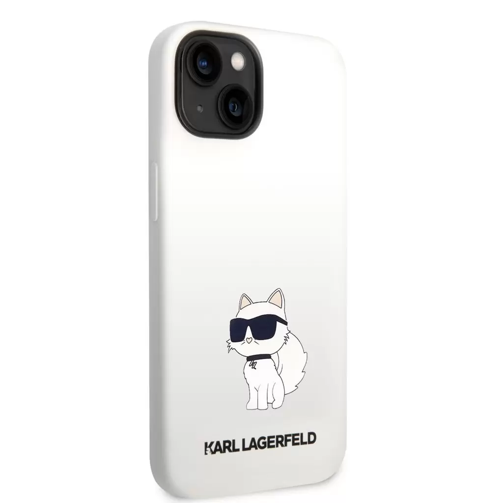 Karl Lagerfeld tok fehér KLHCP14MSNCHBCH Iphone 14 Plus készülékhez