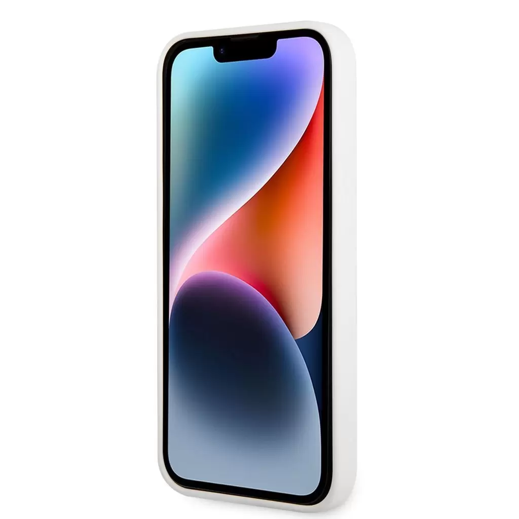 Karl Lagerfeld tok fehér KLHCP14MSNCHBCH Iphone 14 Plus készülékhez