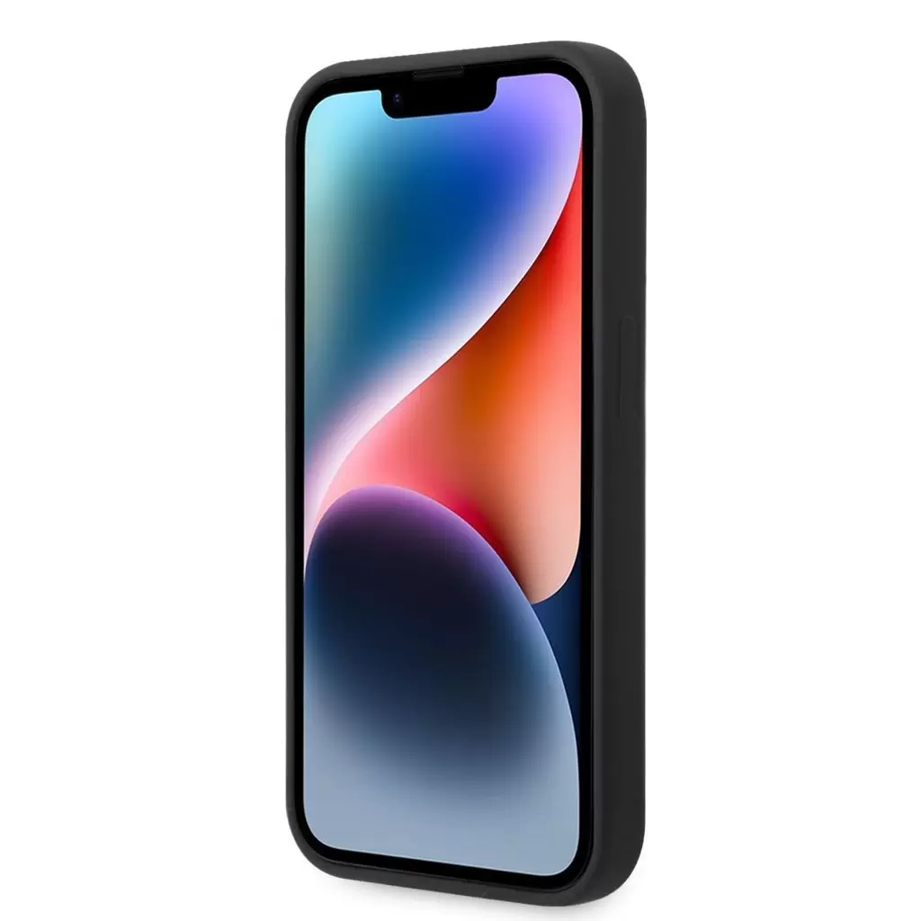 Karl Lagerfeld tok fekete KLHCP14LSNCHBCK Iphone 14 Pro készülékhez