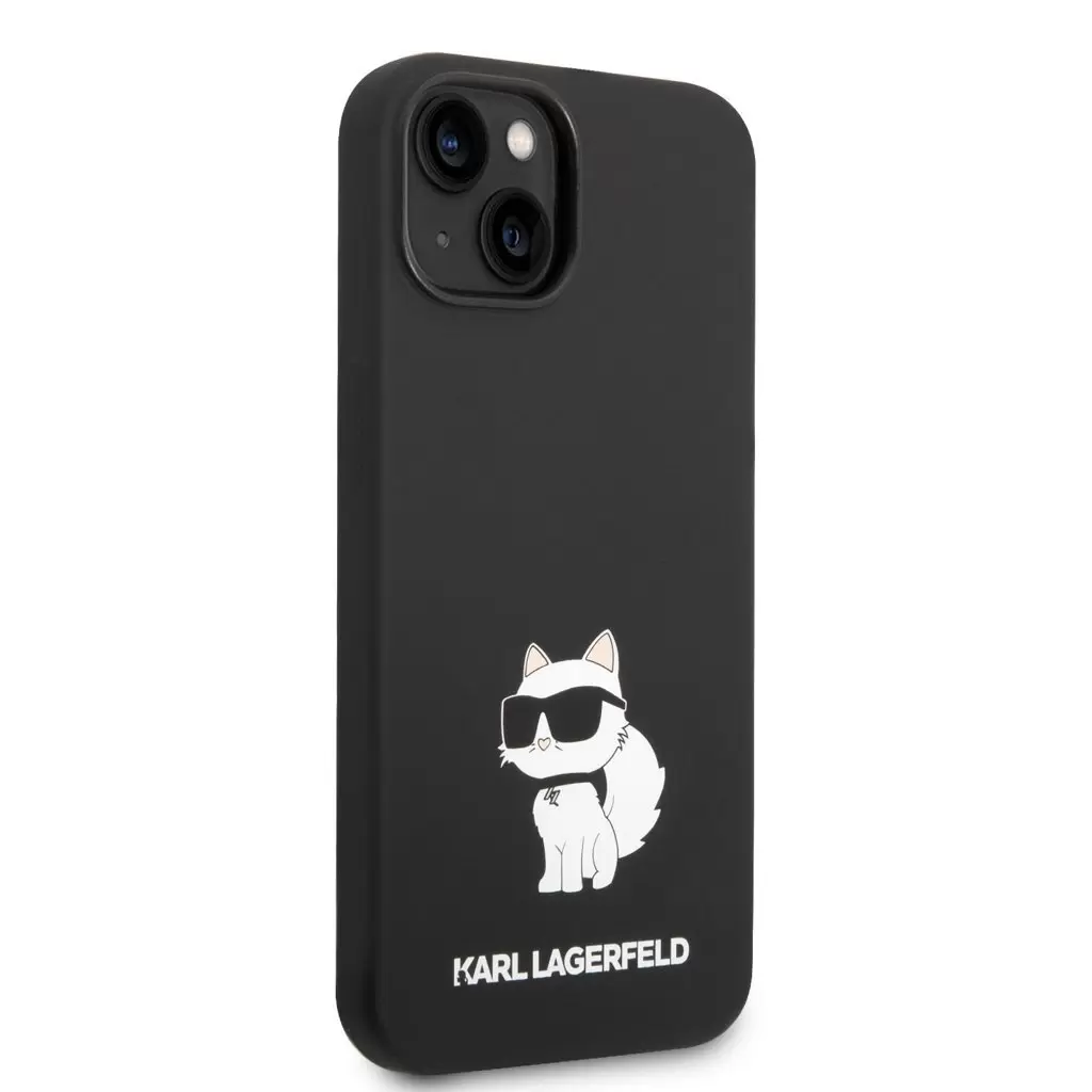 Karl Lagerfeld tok fekete KLHCP14SSNCHBCK Iphone 14 készülékhez