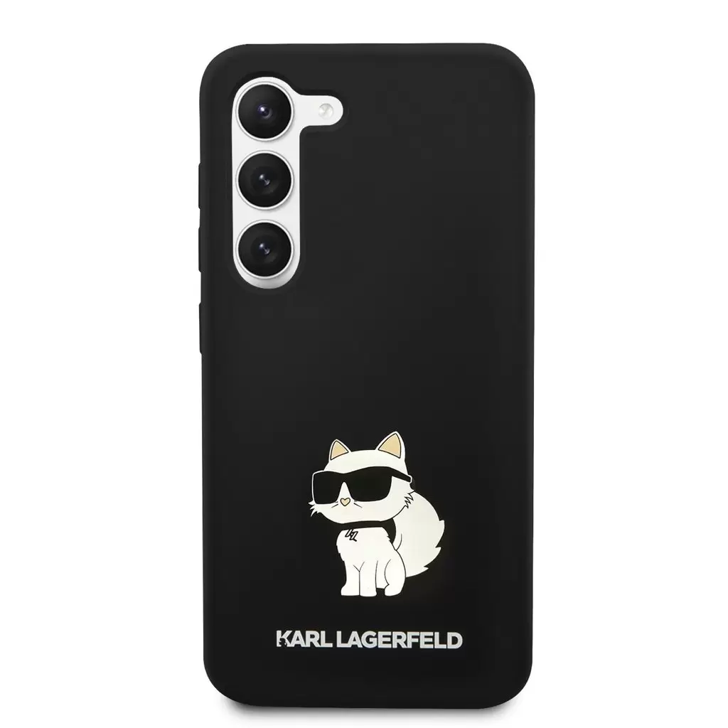 Karl Lagerfeld tok fekete KLHCS23MSNCHBCK Samsung Galaxy S23+ készülékhez