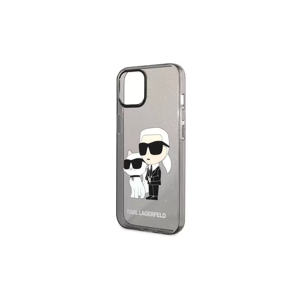 Karl Lagerfeld tok fekete KLHCP12MHNKCTGK Apple Iphone 12 / 12 Pro készülékhez