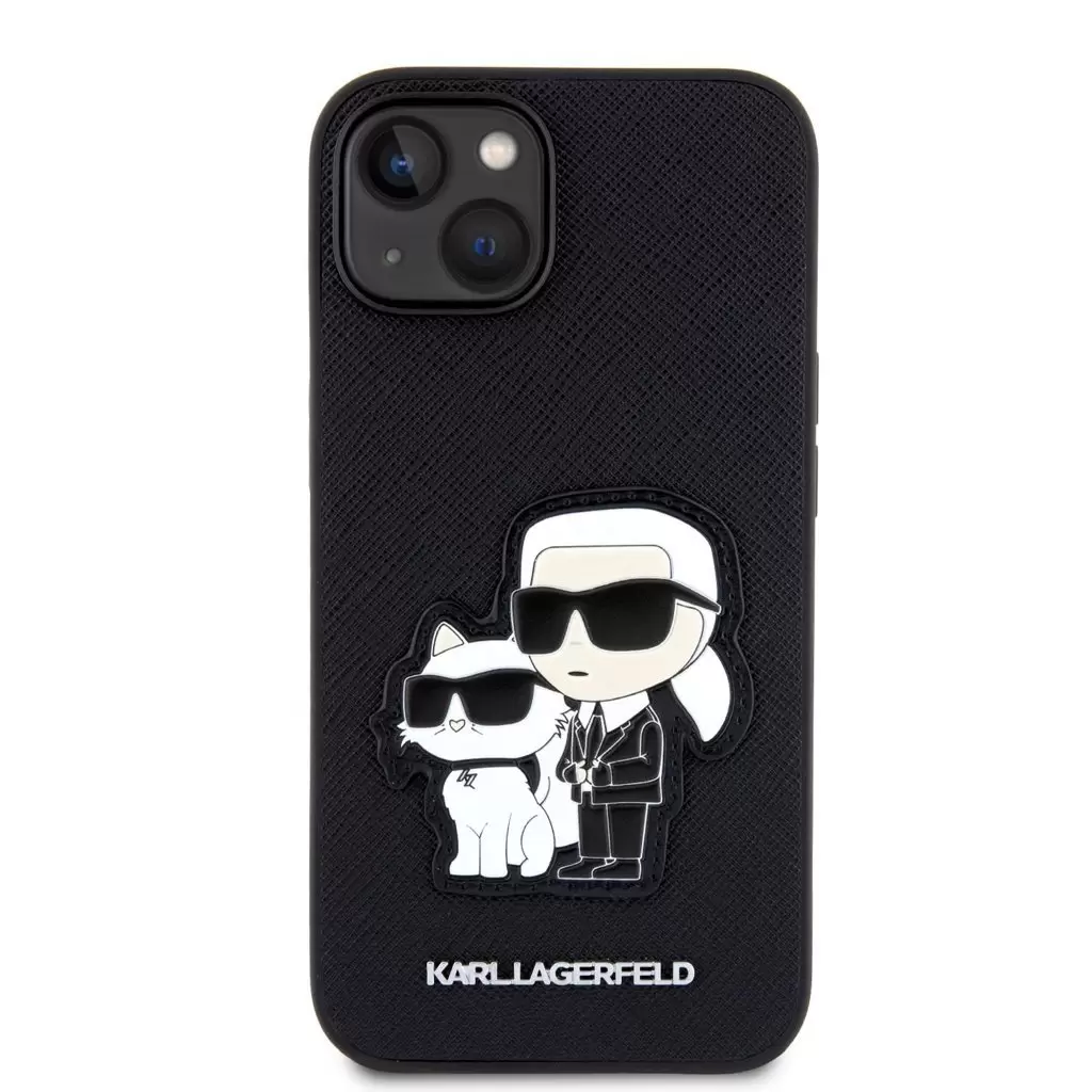 Karl Lagerfeld tok fekete Apple Iphone 14 készülékhez KLHCP14SSANKCPK