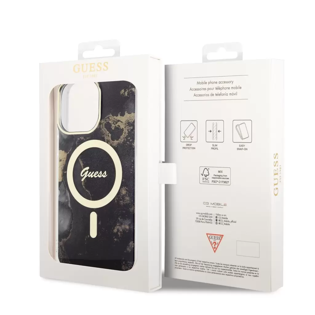 Guess tok fekete Apple Iphone 14 Pro Max készülékhez GUHMP14LHTMRSK