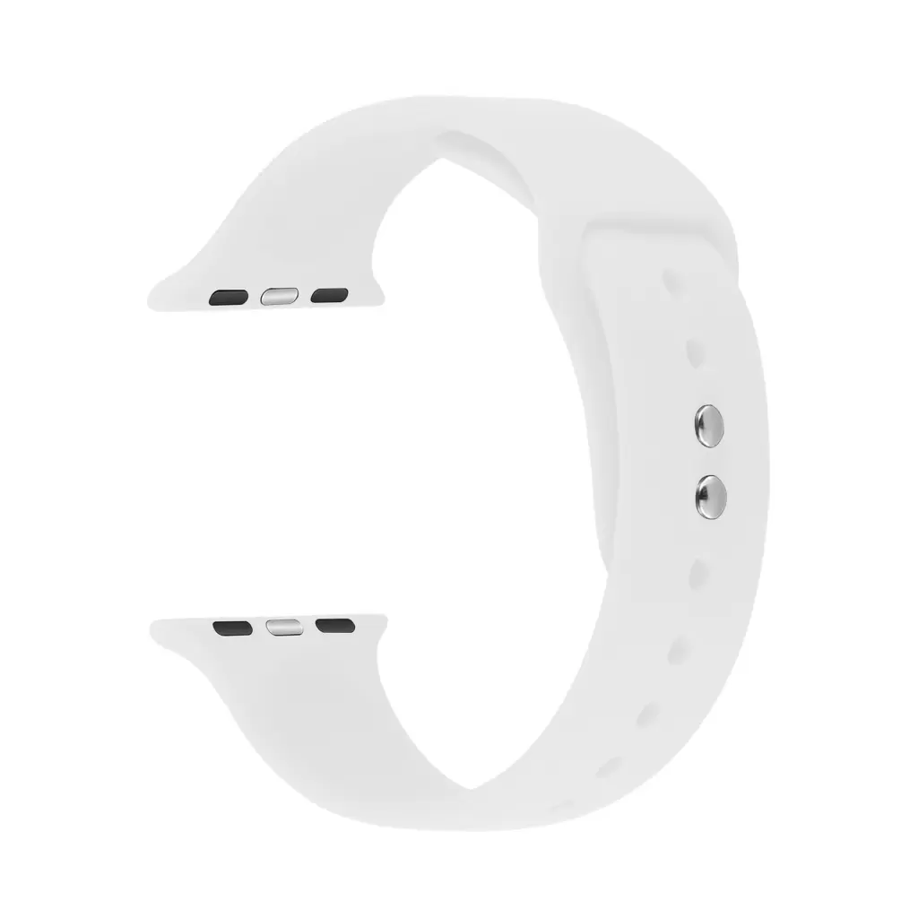 XPRO™ Apple Watch szilikon sport szíj Fehér Apple Watch 38mm / 40mm / 41mm / 42mm (S10) készülékhez
