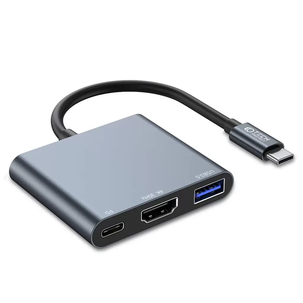 Tech-Protect V1-HUB 3in1 Adapter Tech-Protect V1-HUB 3in1 Adapter