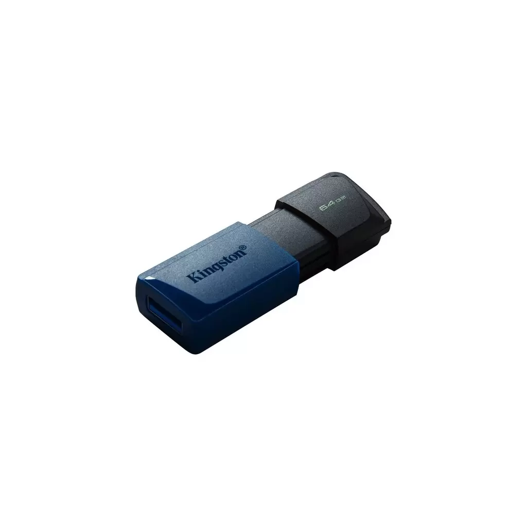 Kingston DataTraveler Exodia M DTXM 64 GB USB 3.2 (Gen 1) Type A Flash Drive – Black, Blue – Pendrive