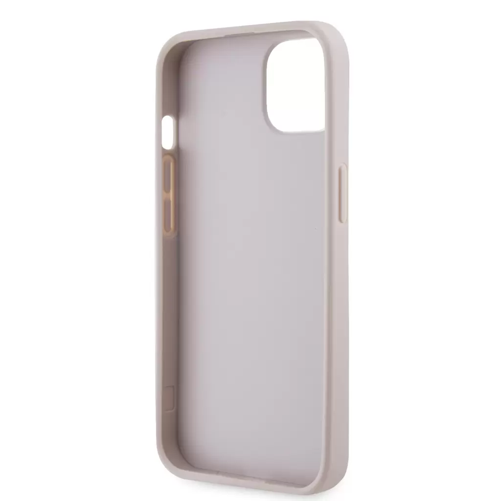 Guess tok + crossbody strap Pink Apple Iphone 15 készülékhez GUHCP15SP4TDSCPP