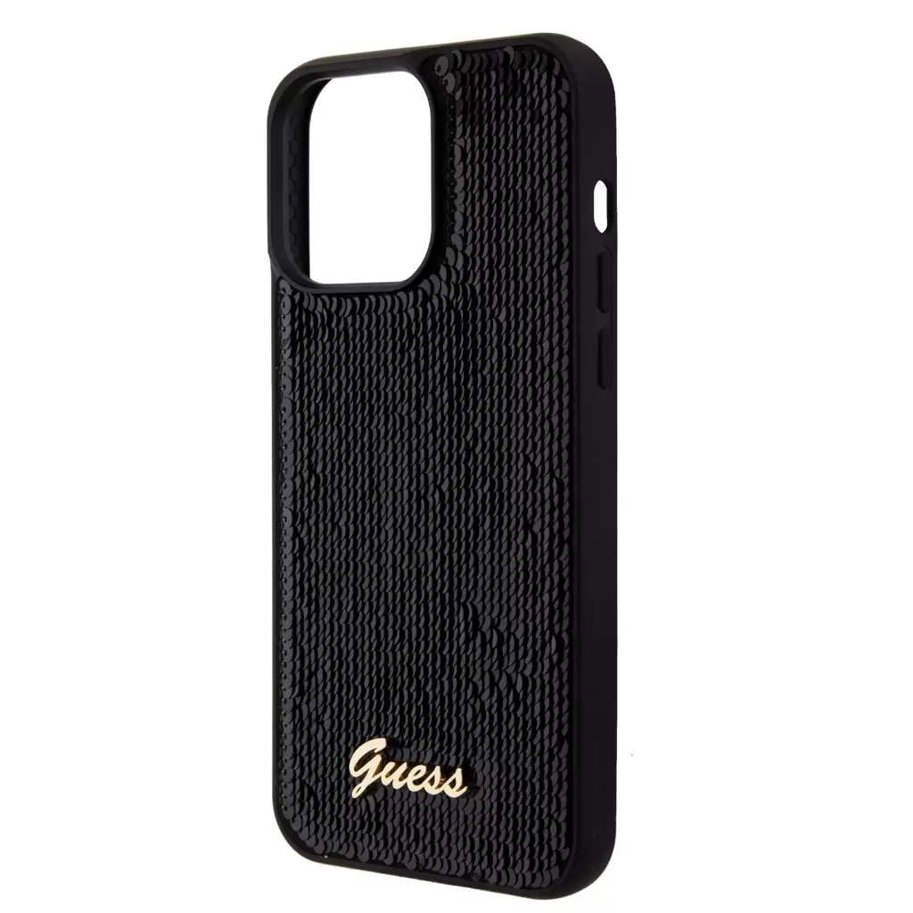 Guess tok Fekete Apple Iphone 15 Pro készülékhez GUHCP15LPSFDGSK