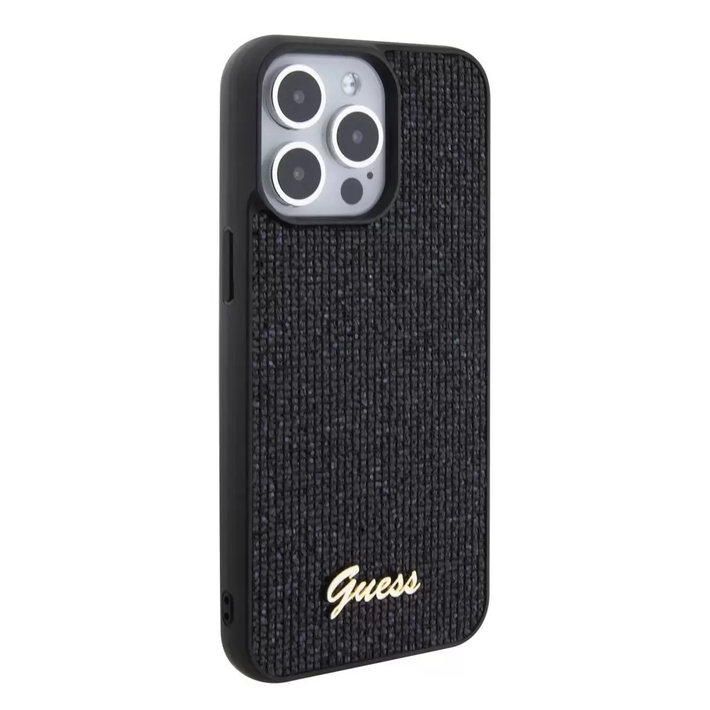 Guess tok Fekete Apple Iphone 15 Pro Max készülékhez GUHCP15XPMSDGSK