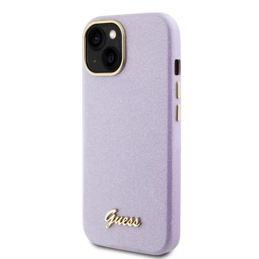 Guess tok Lila Apple Iphone 15 készülékhez GUHCP15SPGMCSL