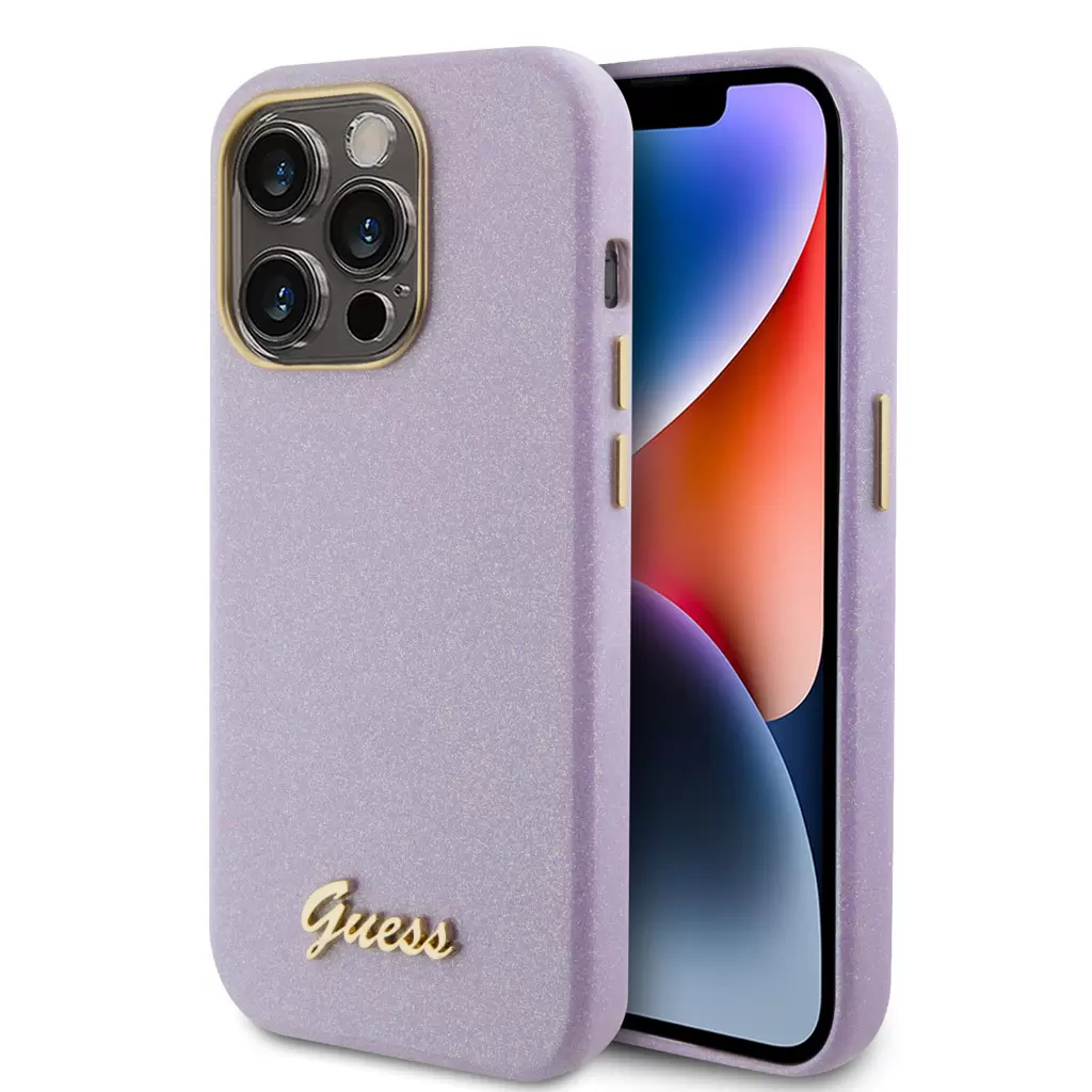 Guess tok Lila Apple Iphone 15 Pro készülékhez GUHCP15LPGMCSL