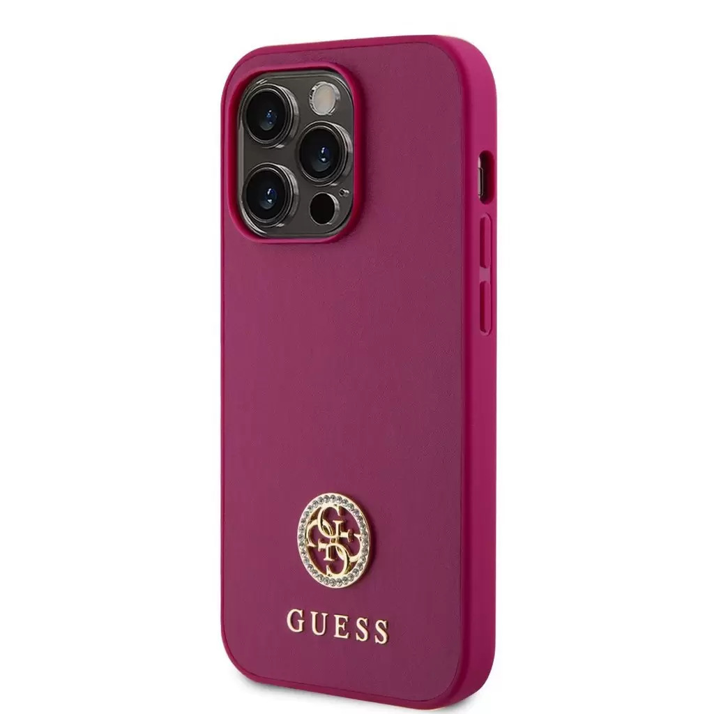 Guess tok Pink Apple Iphone 15 Pro Max készülékhez GUHCP15XPS4DGPP