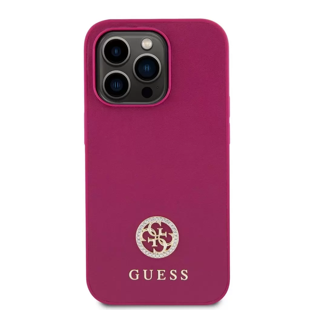 Guess tok Pink Apple Iphone 15 Pro Max készülékhez GUHCP15XPS4DGPP