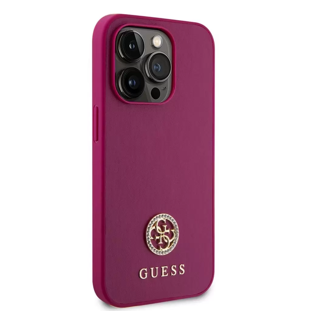 Guess tok Pink Apple Iphone 15 Pro Max készülékhez GUHCP15XPS4DGPP
