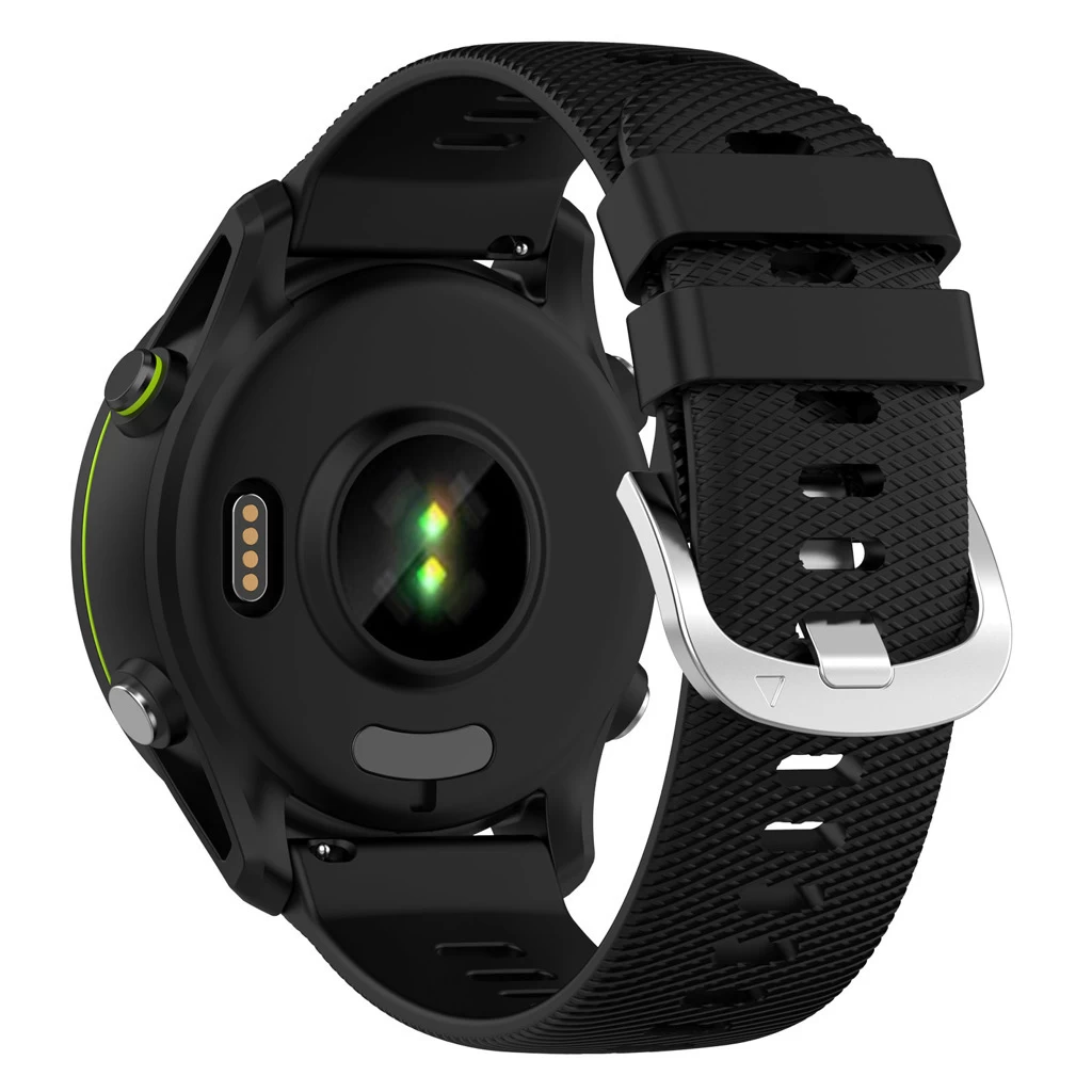 XPRO™ Garmin szilikon óraszíj Fekete 22mm