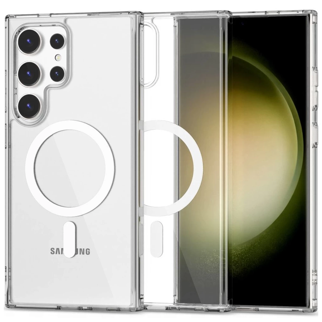 Tech-Protect FLEXAIR MAGSAFE Hybrid átlátszó tok Samsung Galaxy S24 Ultra készülékhez