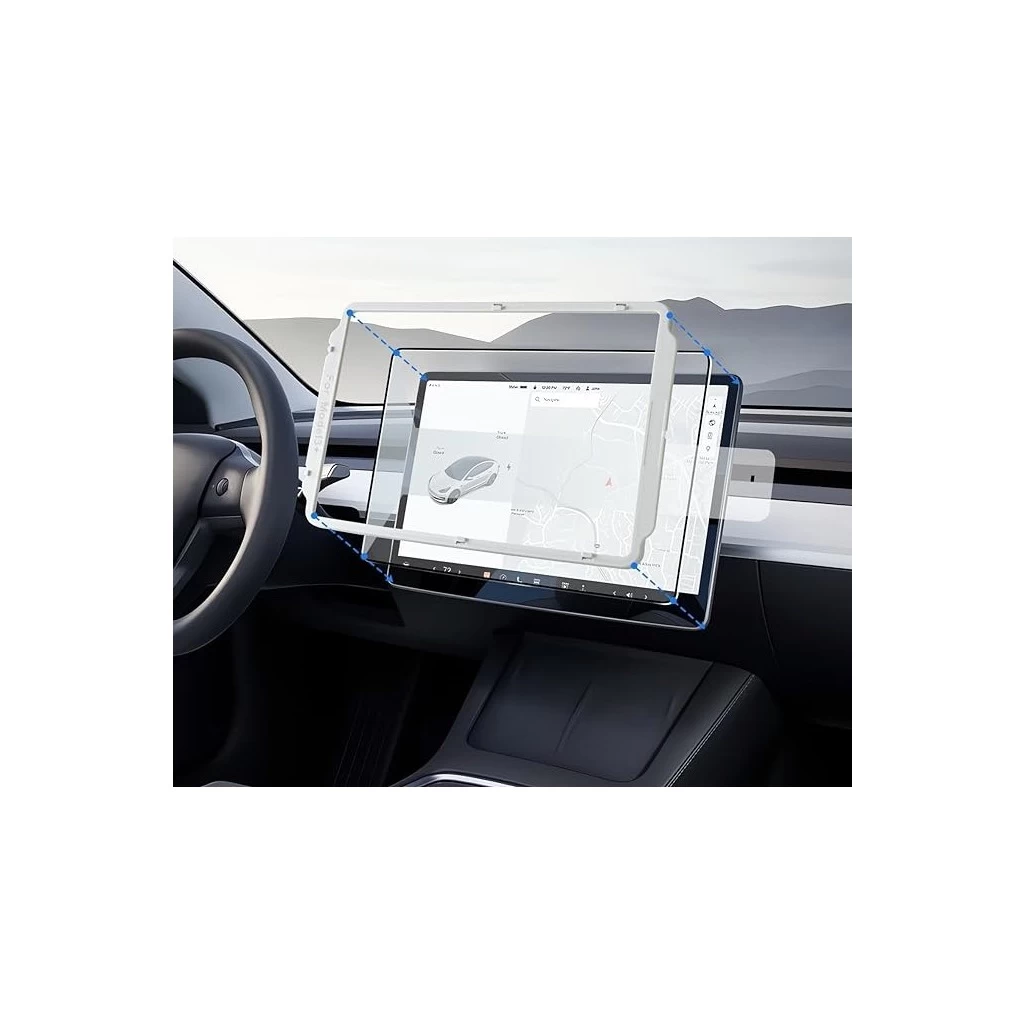 XPRO™ Tempered Glass 0.33mm kijelzővédő üveg / üvegfólia felhelyező applikátorral TESLA Model 3 Highland (2024), 2db XPRO™ Tempered Glass 0.33mm kijelzővédő üveg / üvegfólia felhelyező applikátorral TESLA Model 3 Highland (2024), 2db